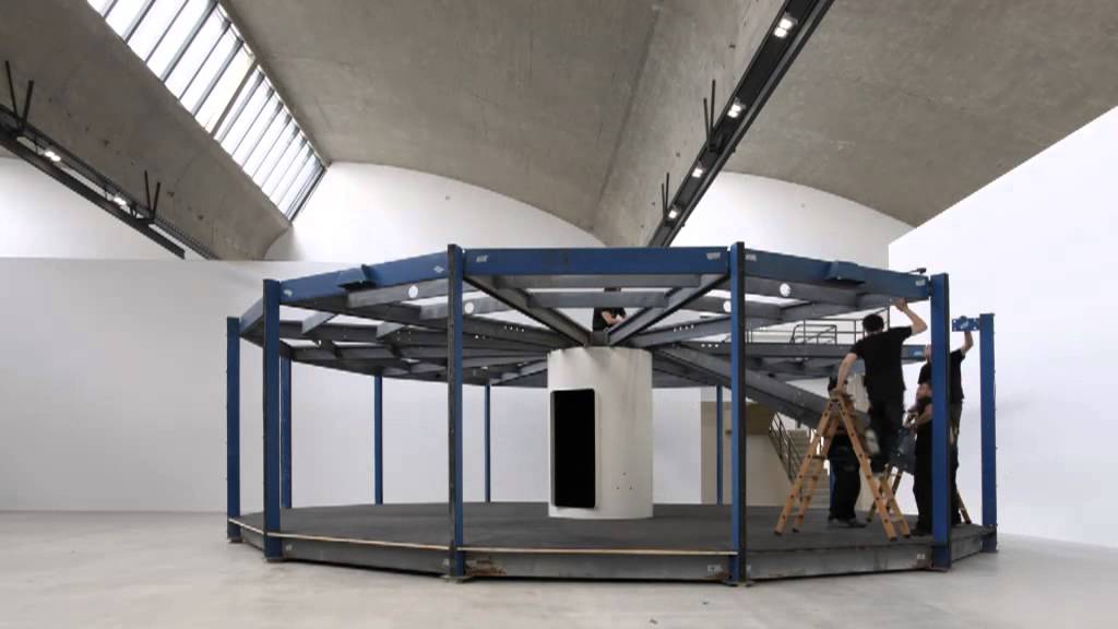 Jean Prouvé: Total Filling Station Installation at Gagosian, Le Bourget