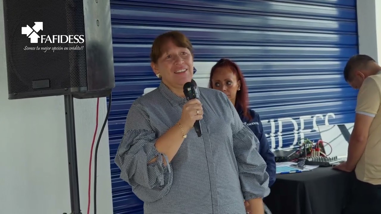 Inauguración Agencia Montúfar FAFIDESS