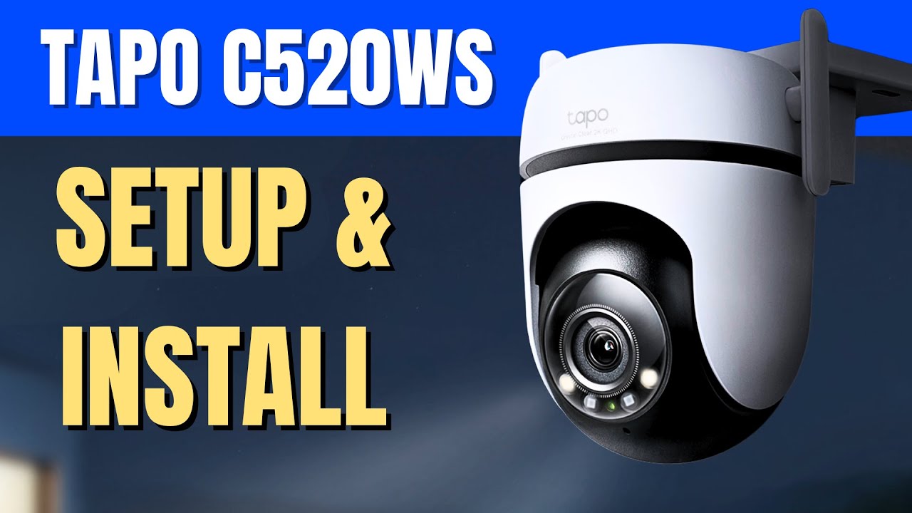 Tapo C520WS Installation and Setup - Detailed STEP-by-STEP!