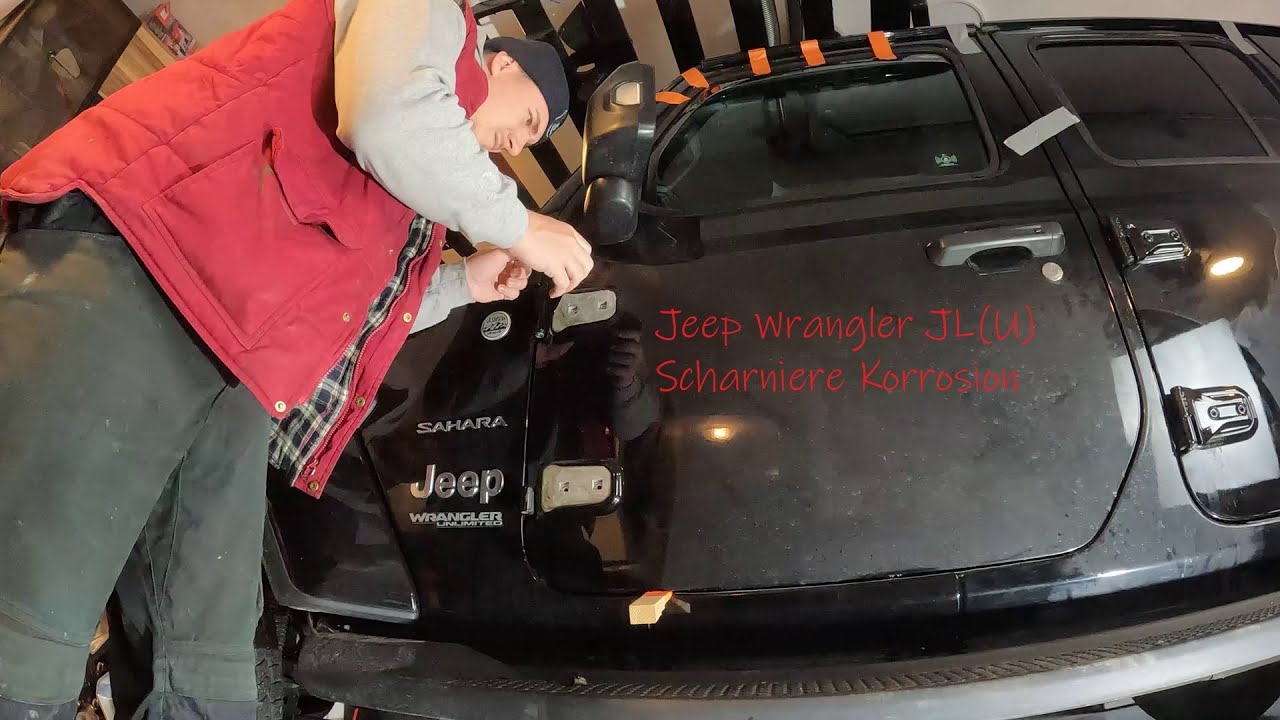 Jeep Wrangler JL(U) Korrosion Scharniere