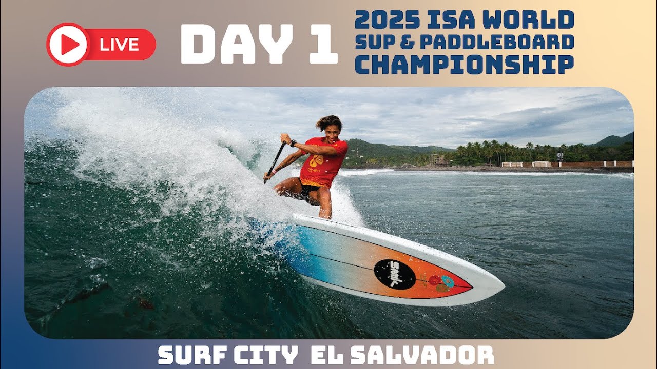 WEBCAST - Competition Day 1 - 2025 ISA World SUP & Paddleboard Championship