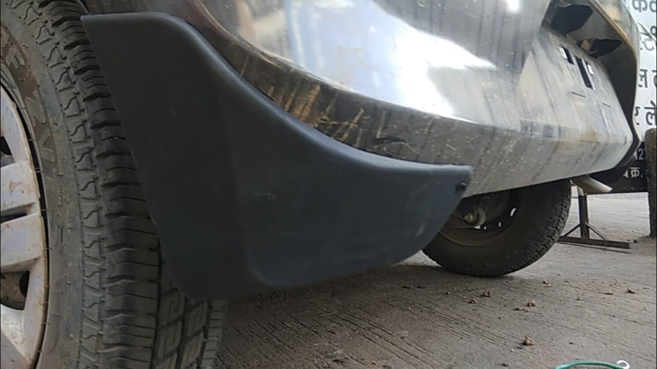 New Alto Mudflap Installation