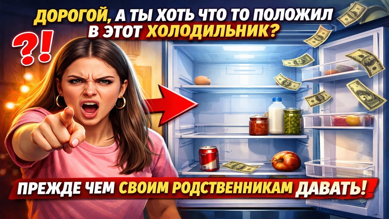 ДОРОГОЙ, А ТЫ ХОТЬ ЧТО ТО ПОЛОЖИЛ В ЭТОТ ХОЛОДИЛЬНИК, ПРЕЖДЕ ЧЕМ СВОИМ РОДСТВЕННИКАМ ДАВАТЬ
