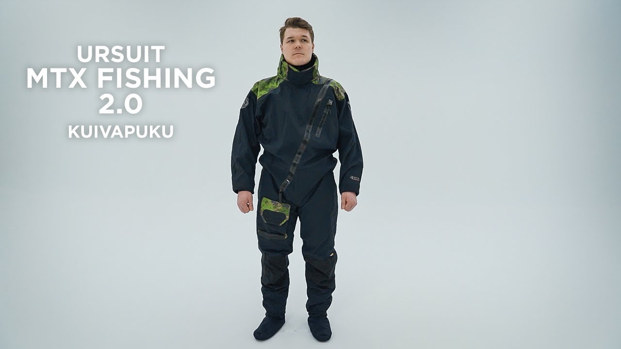 Ursuit MTX Fishing 2.0 kuivapuku | Laadukas puku vesille