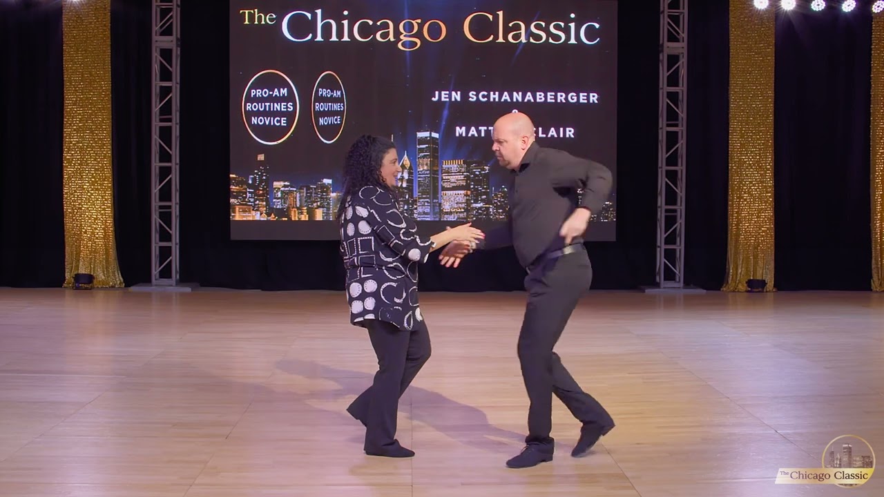 Jen Schanaberger & Matt Auclair | Pro-Am Novice Routines | The Chicago Classic 2025