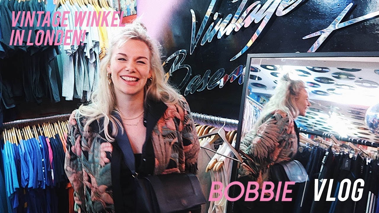 VINTAGE SHOPPEN IN LONDEN EN BEUGEL / VLOG 6 | Bobbie Bodt
