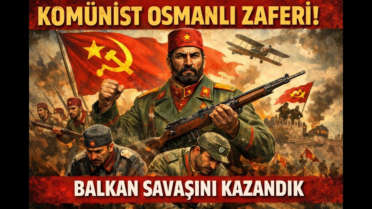 HEARTS OF IRON 4 GREAT WAR REDUS KOMÜNİST OSMANLI#2