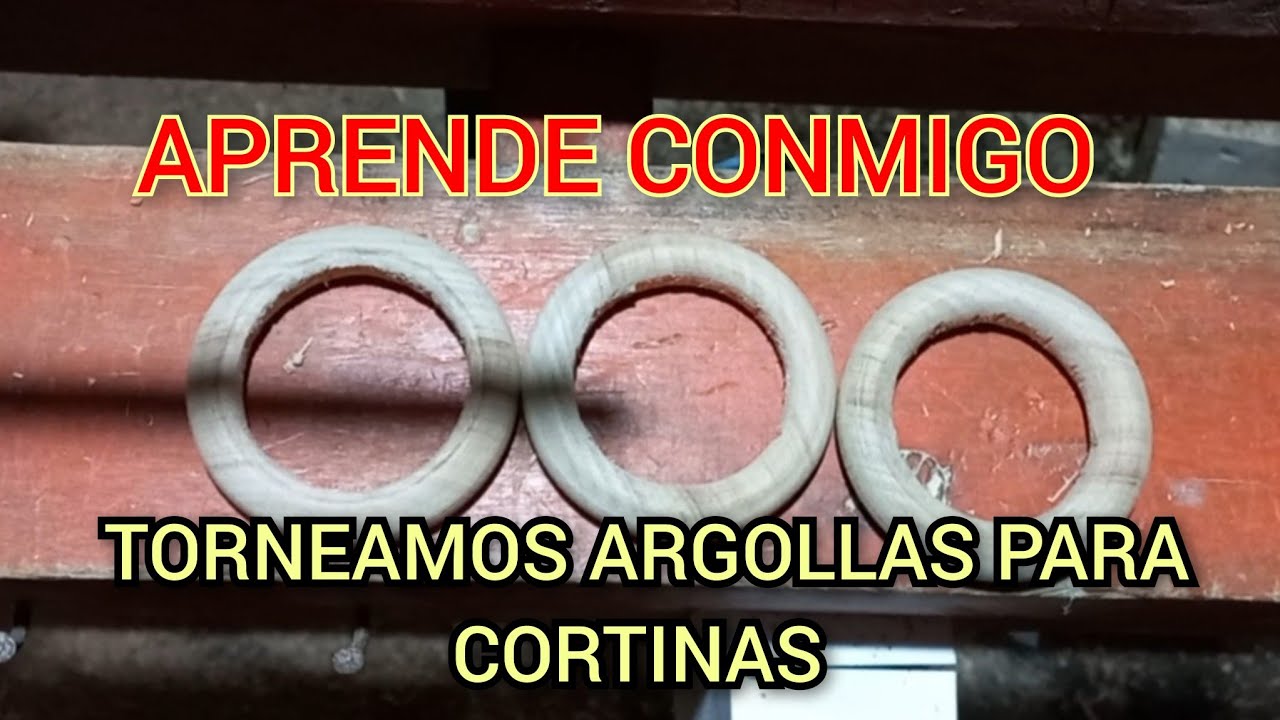 FABRICACIÓN DE AROS PARA CORTINAS