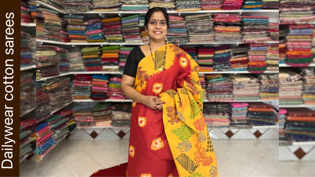Daily wear cotton sarees | Apavaranam | 14 March 2026