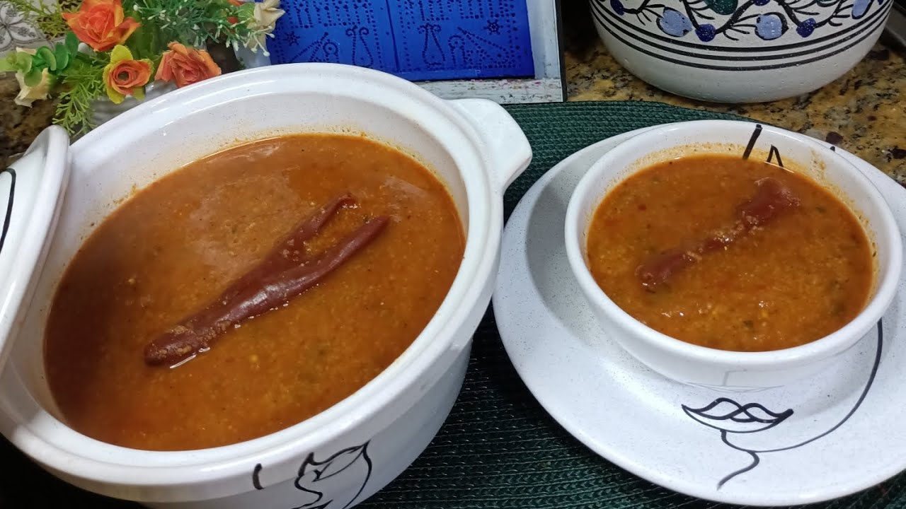 سدر تونسي أو شربة السميد التقليدية بالليمون و الكبار سريعة التحضير 🇹🇳😋👌 soupe tunisienne 🇹🇳