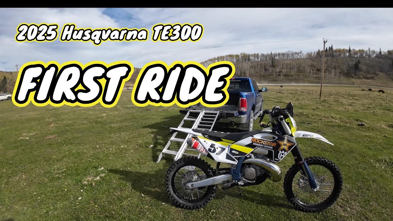 Break in Ride 2025 Husqvarna TE300