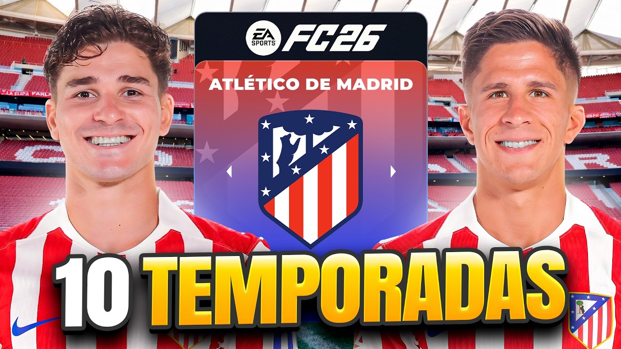 EU ASSUMI o ATLÉTICO de MADRID por 10 TEMPORADAS!  🇪🇸🔥