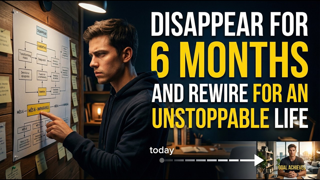 🚀 DISAPPEAR FOR 6 MONTHS: REWIRE FOR AN UNSTOPPABLE LIFE