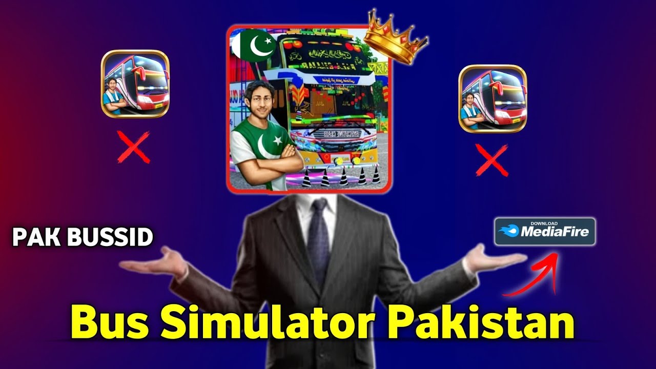 Finally Release New Pakistani Game | PAK BUSSID For ! Bus Simulator Pakistan Game | Bus Game 