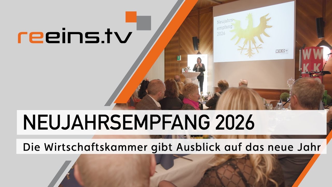 Neujahrsempfang 2026 der Wirtschaftskammer in Reutte