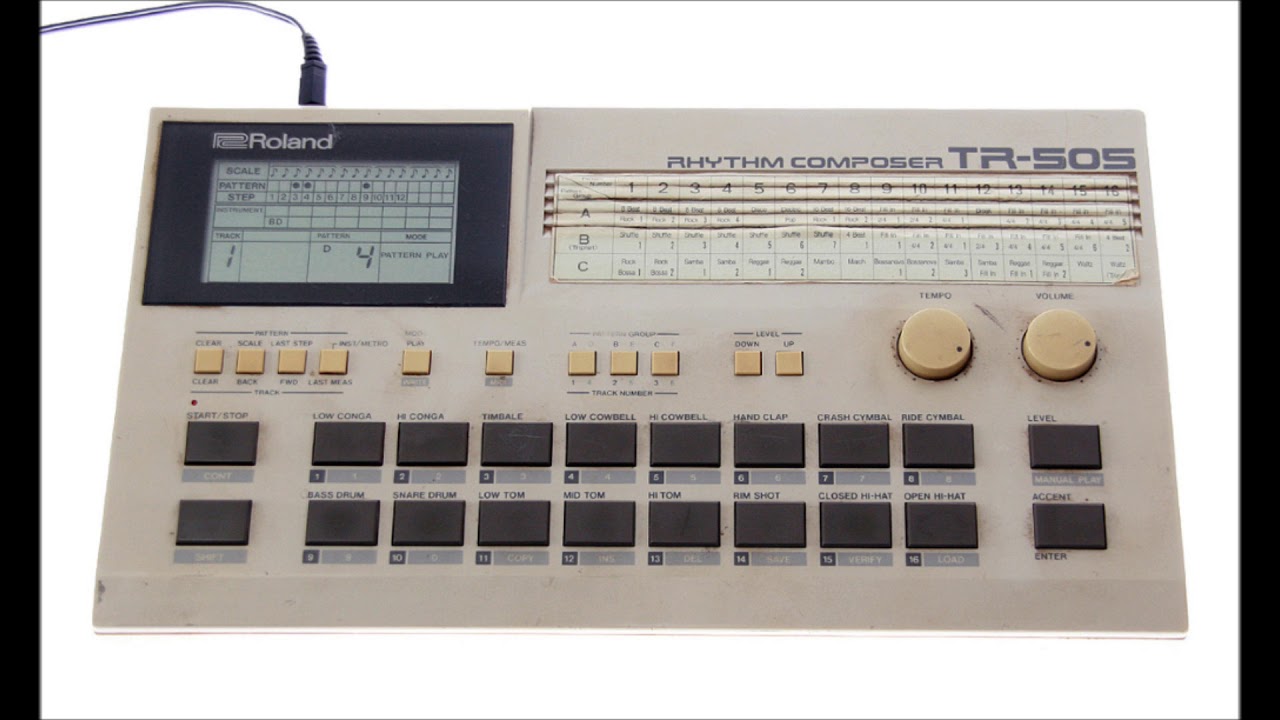 Roland TR-505 - Rhythm Composer 1986