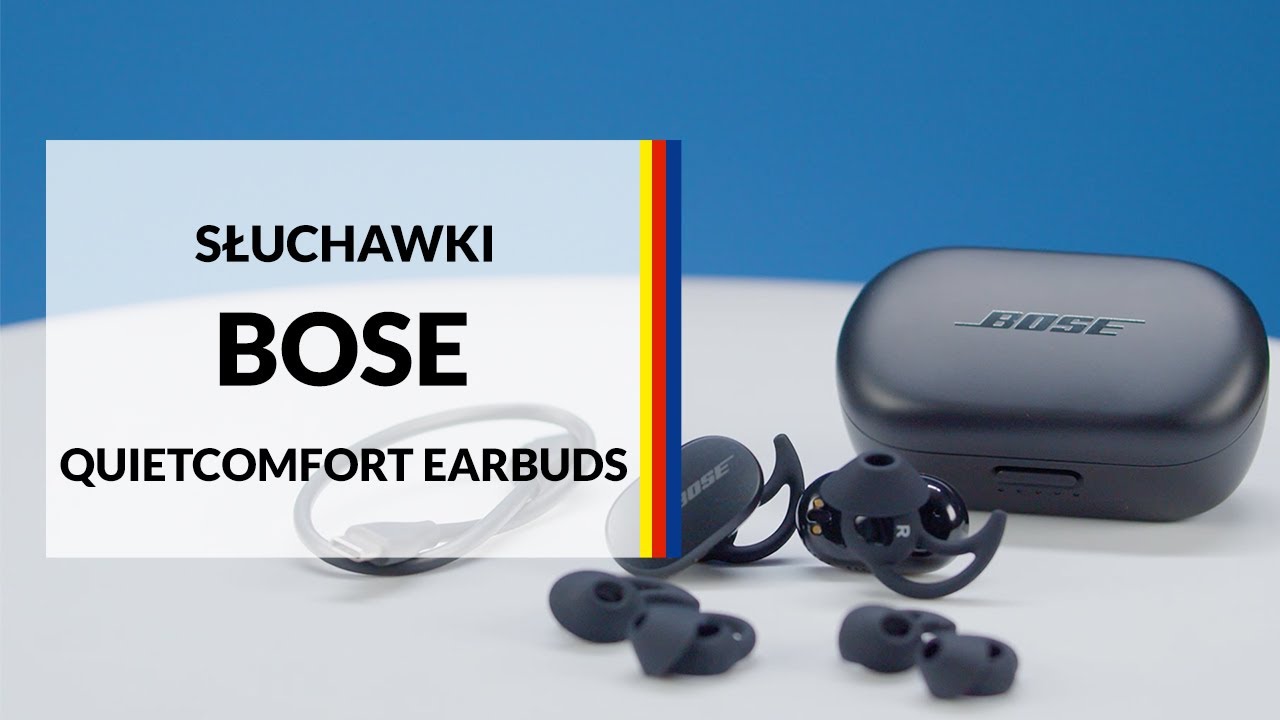 Słuchawki Bose QuietComfort Earbuds &ndash; dane techniczne &ndash; RTV EURO AGD
