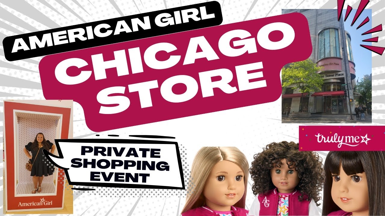 American Girl Chicago Flagship Store & Private Shopping Event with new releases! #americangirl