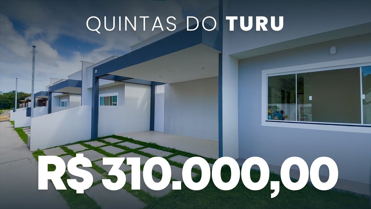 CASA CONDOM&Iacute;NIO FECHADO - QUINTAS DO TURU - S&Atilde;O LU&Iacute;S