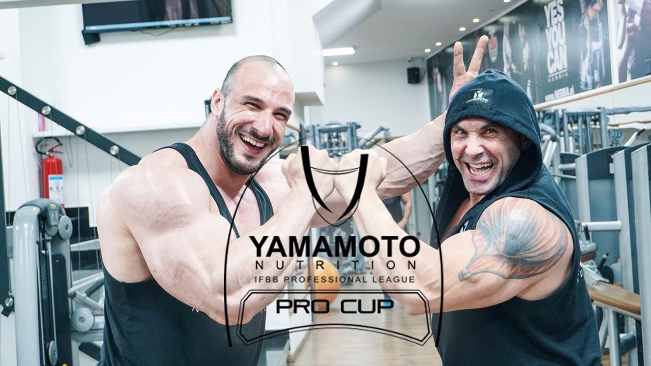 Maksim Trzin i Peđa Petrović YAMAMOTO PRO CUP Padova 2019