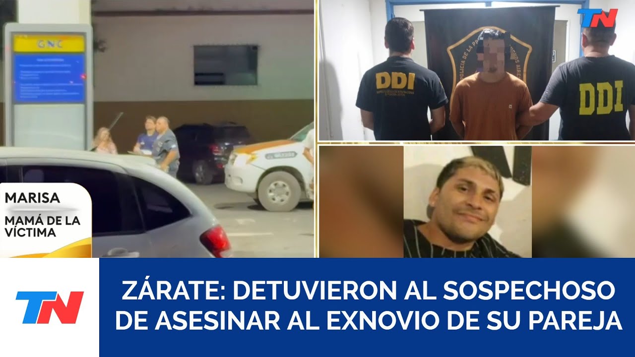ZÁRATE I Detuvieron al principal sospechoso de haber asesinado de un tiro al exnovio de su pareja