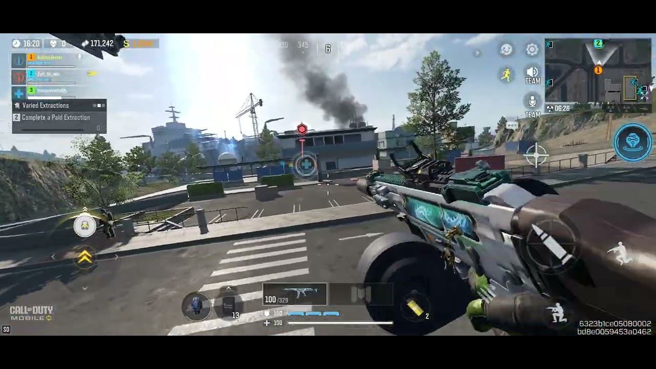 Call of Duty Mobile DMZ Serpent Island Hard Successful Weapon Case Extraction March 11, 2026 1606