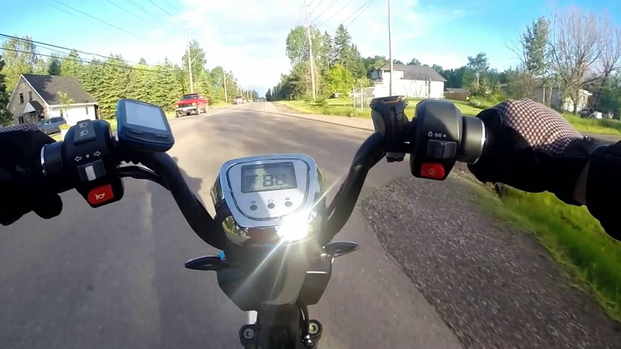 First Full Work Commute on Emmo Urban S. E-scooter. (E-bike)