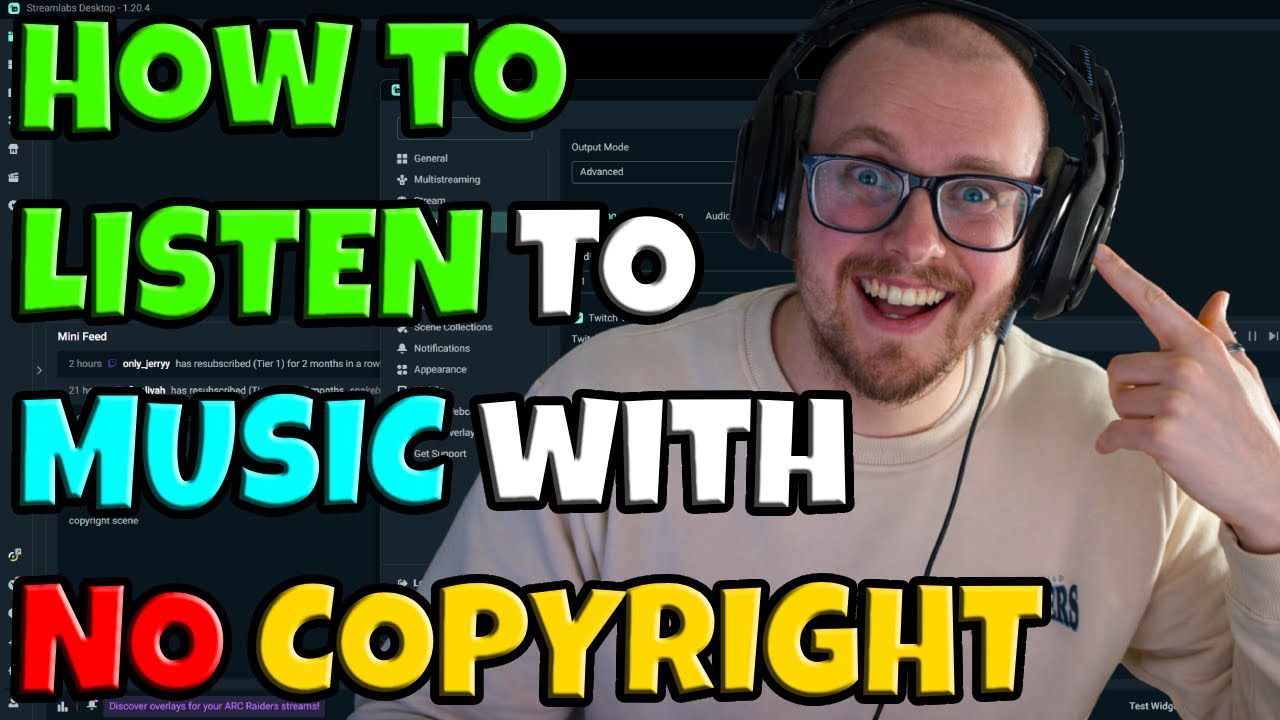 HOW to LISTEN to MUSIC on STREAM and get NO COPYRIGHT STRIKE - Streamlabs