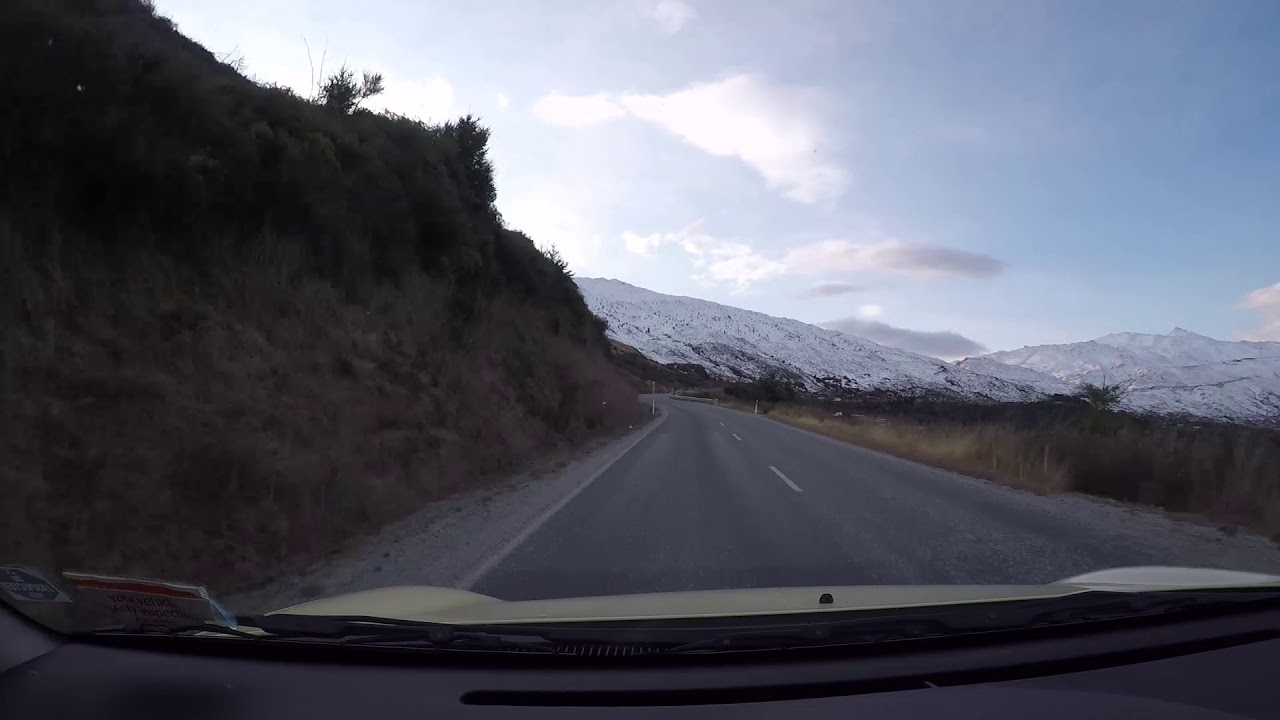 Coronet Peak Drive from Queenstown