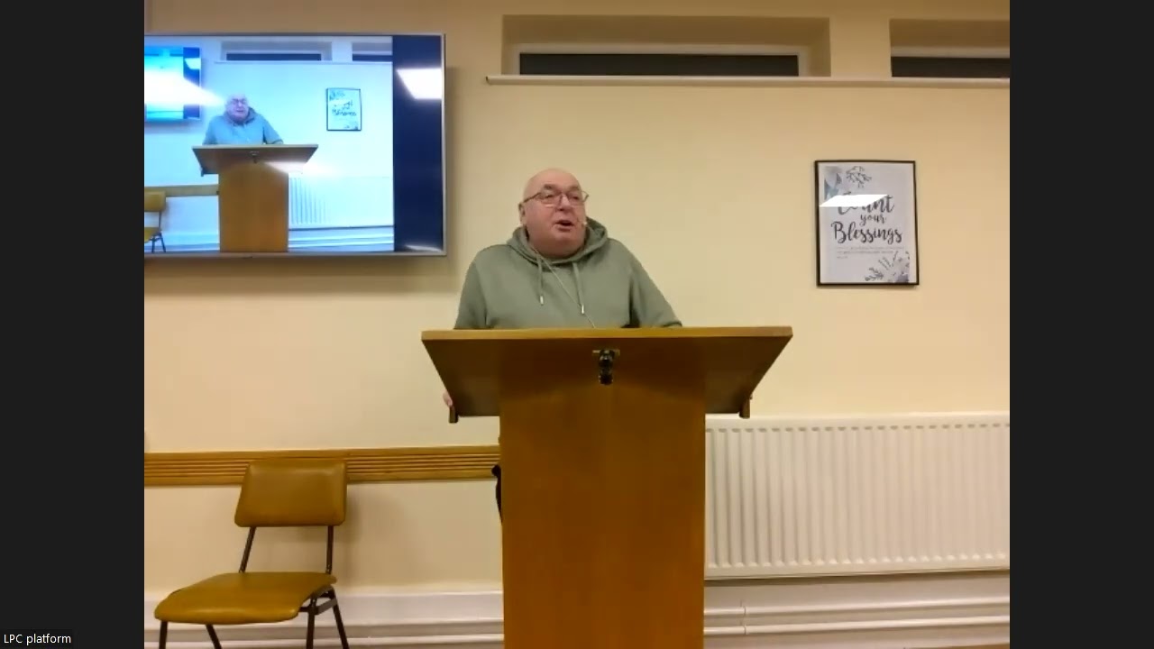 Zephaniah Part 1 - An Introduction, Zephaniah Ch 1, Ian Winstanley (28/01/26)