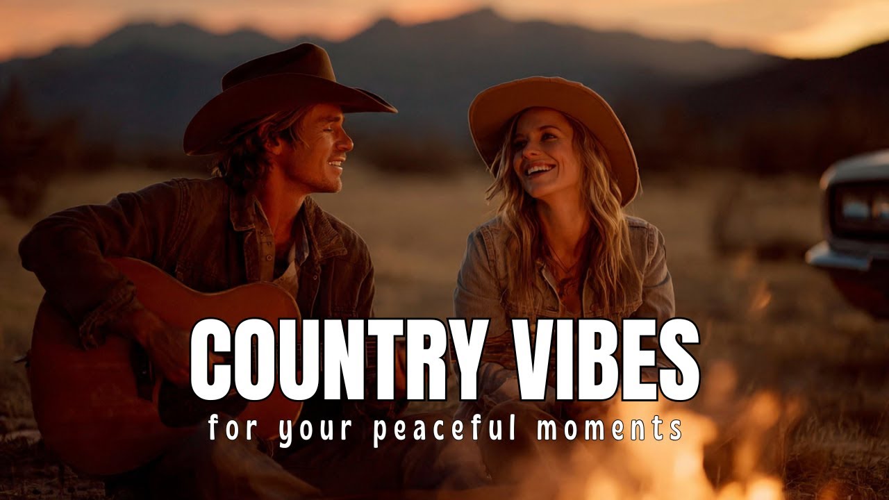 🪕 LIVE Peaceful Country Vibes – Gentle Guitar, Fiddle & Relaxing Love Song Mix