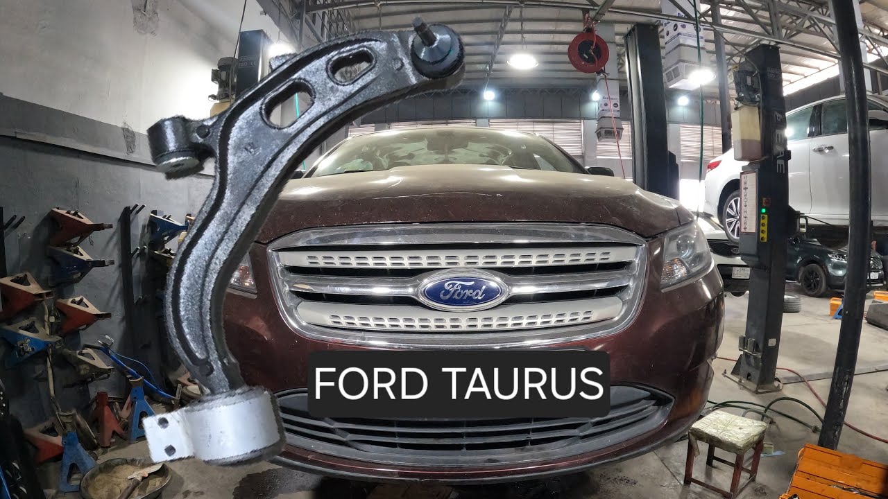 استبدال ذراع التحكم الأمامي ( طبلة كامله مع الطوبه ) ... فورد تورس ford taurus