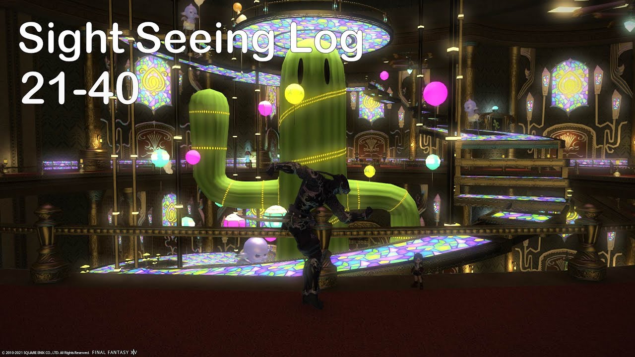 FFXIV Sightseeing Log 21-40