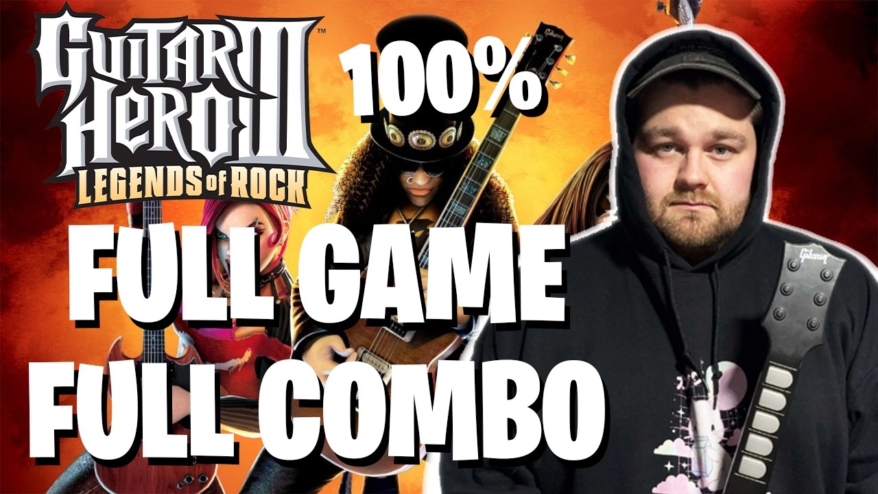 Guitar Hero III: Legends of Rock - Full Game Full Combo 100%