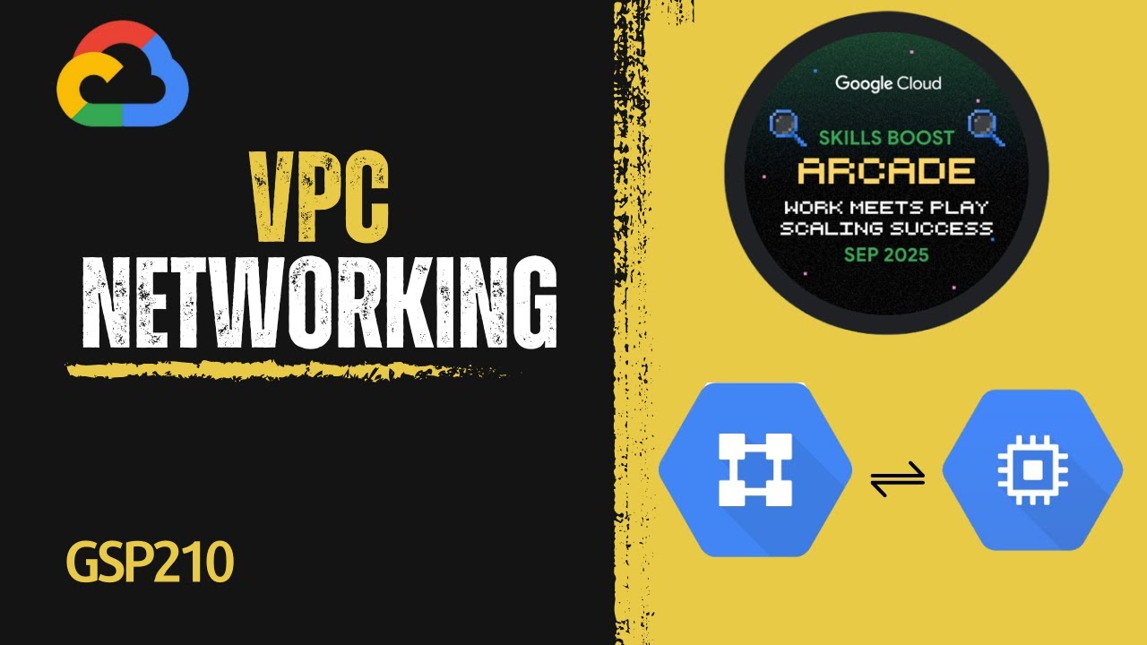 Google Cloud VPC Networking Fundamentals | GSP210 Hands-On Lab Tutorial