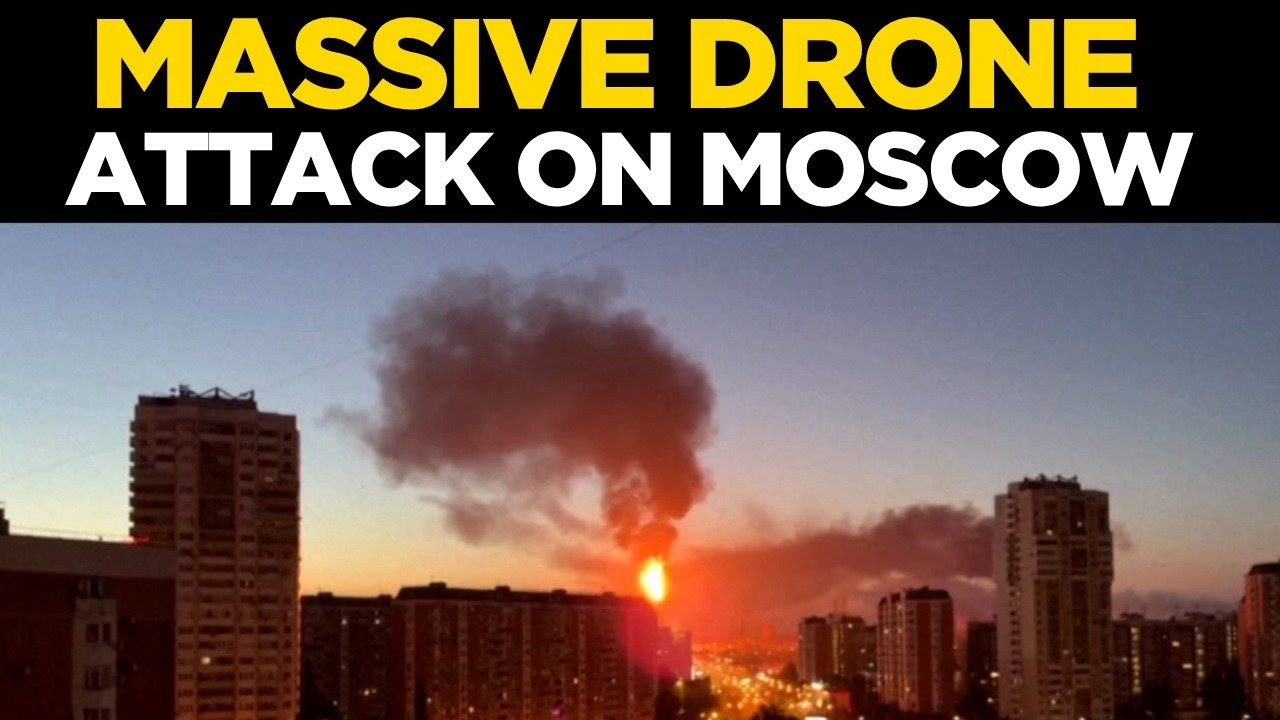 Russia-Ukraine War LIVE: Moscow Hit by 1,000+ Ukrainian Drones | Breaking News LIVE