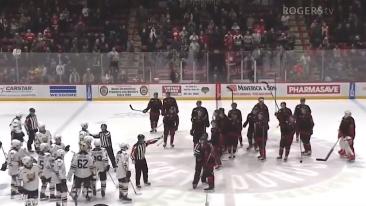 OHL Fights & heated moments 11/8/25