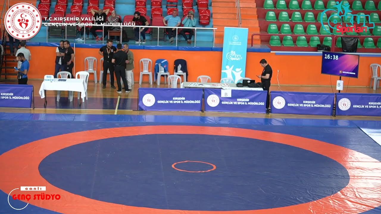Okul Sporları Güreş Yıldızlar Grekoromen ve Serbest Stil Türkiye Birinciliği Müsabakaları