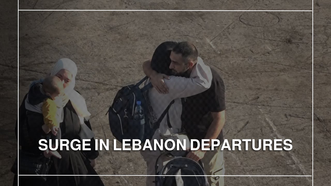 Tripoli port sees surge in departures as war forces people to leave Lebanon