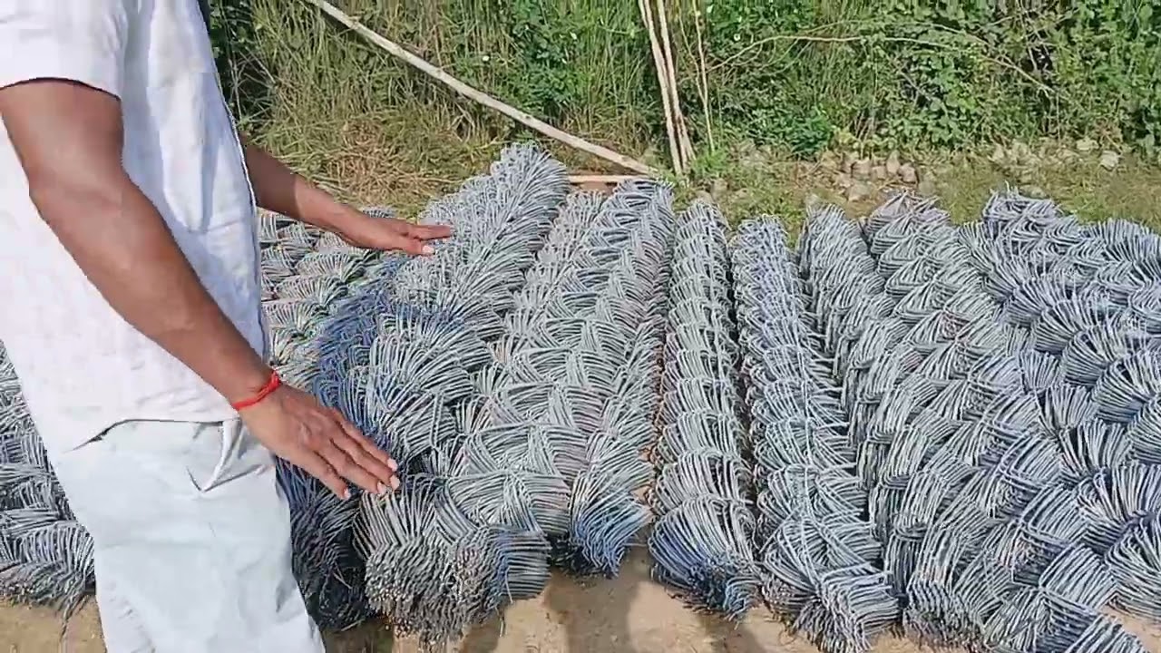 कम खर्चे में 4 x4  gi blocking jali tar 15 से 20 साल तक tikau