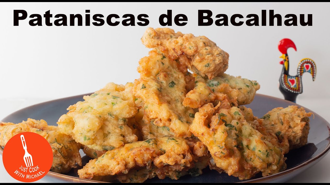 Pataniscas (Portuguese Salt Cod Fish Fritters)