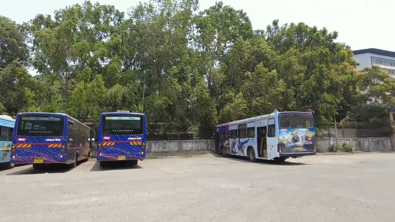 The Charm of Bandra Court Best Bus Depot: A Visual Tour | #mumbaibus #india #citytransport #busdepot