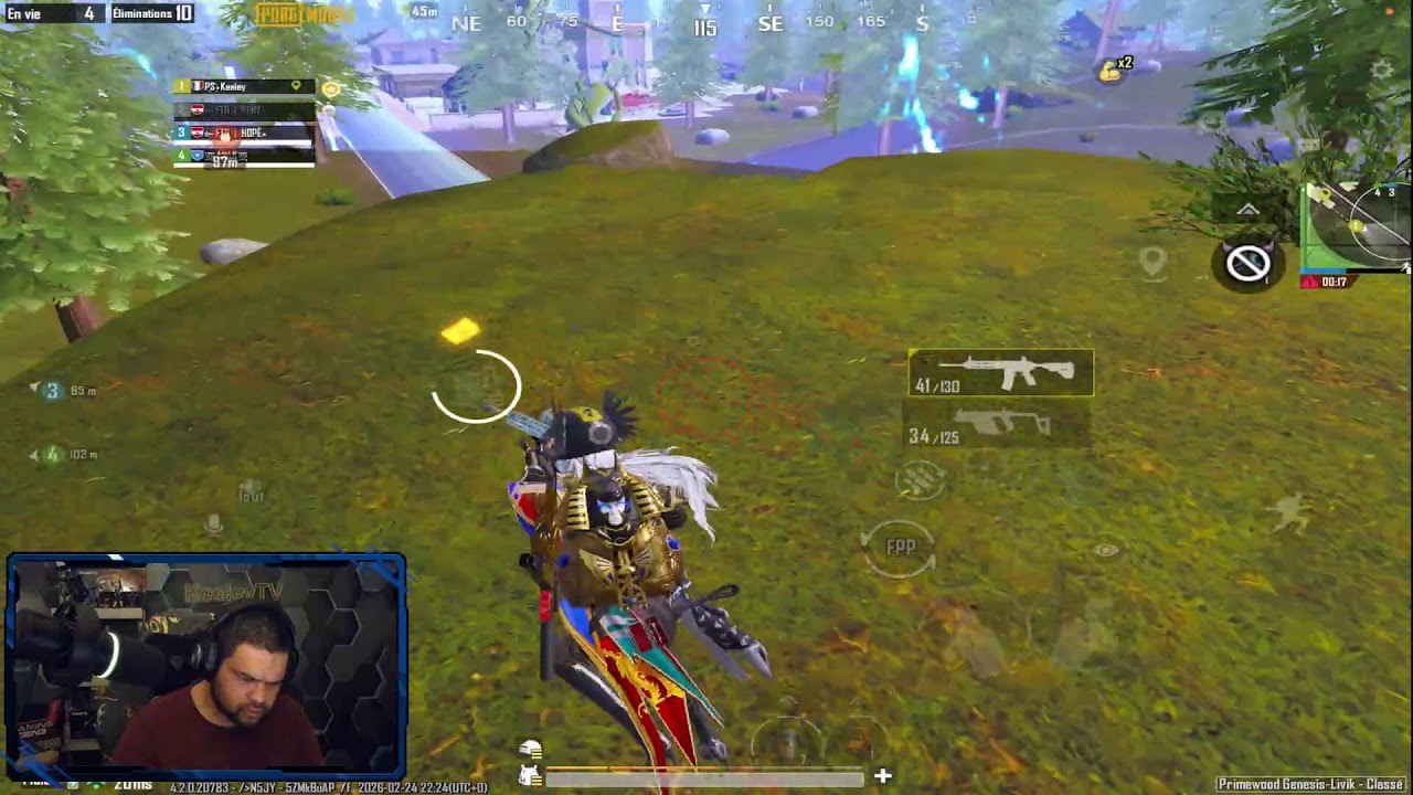 Diffusion en direct de KeeleyTV PUBGM