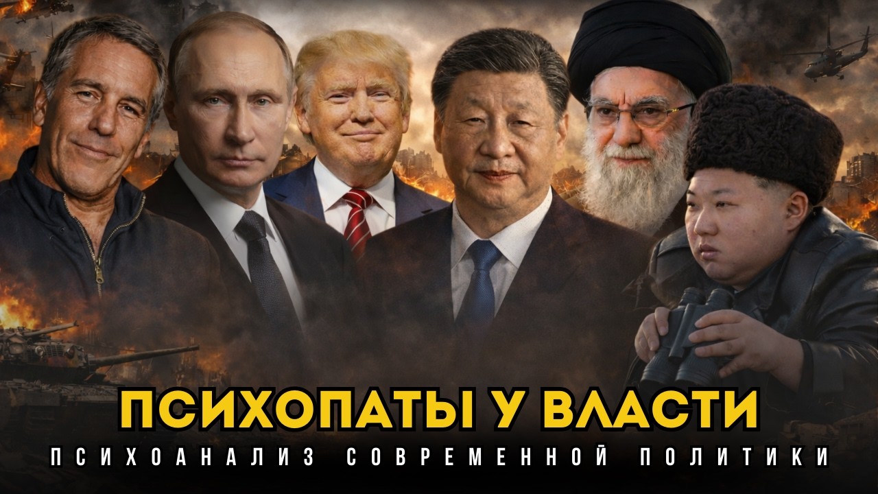 Психопаты у власти | Психоанализ современной политики!  Дмитрий Ольшанский