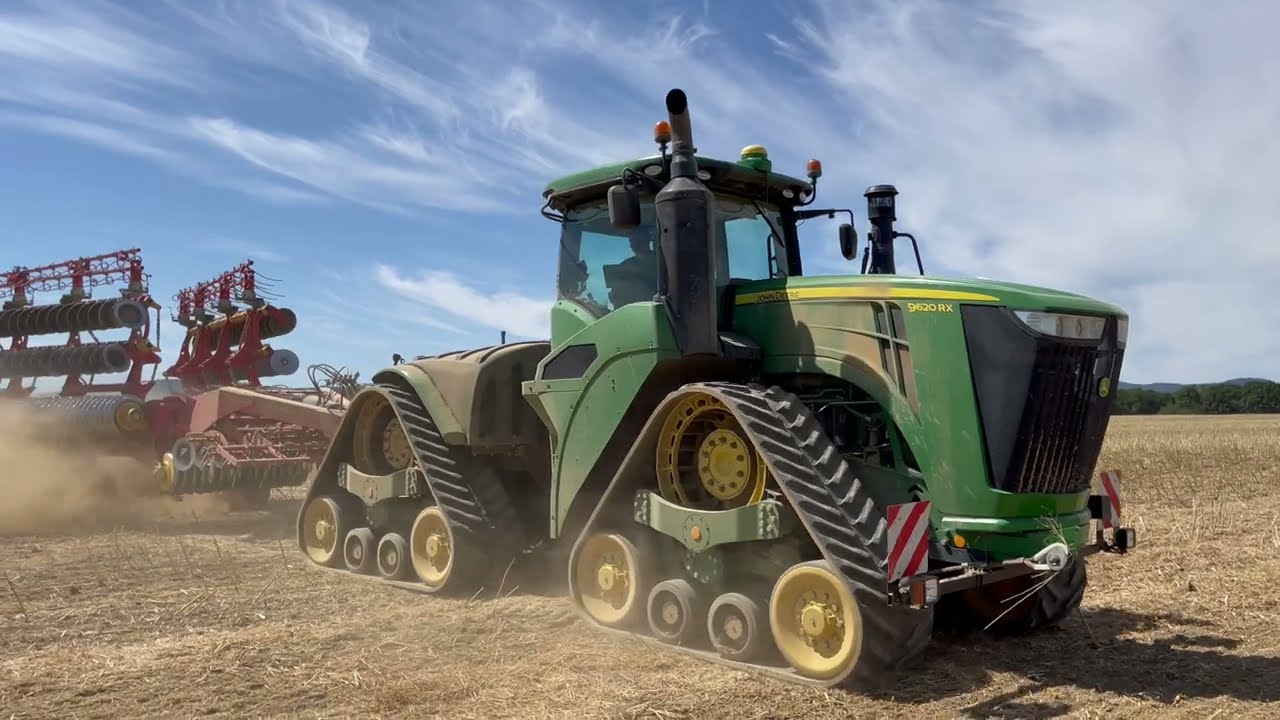 John Deere 9620RX + Väderstad Carrier 1225