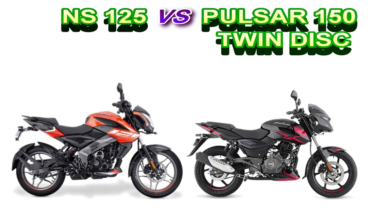 BAJAJ NS 125 BS5 VS BAJAJ PULSAR 150 TWIN DISC BS6 Detailed Comparison