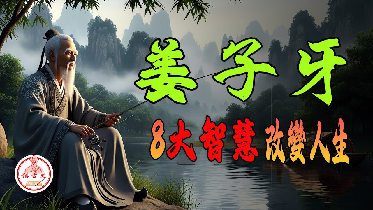 封神榜主宰者姜子牙的8大智慧，你知道幾個能改變你的人生？| 姜子牙大器晚成 | 姜太公釣魚愿者上鈎