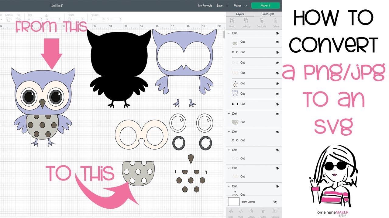 How to Convert a JPG or PNG to an SVG / Layers