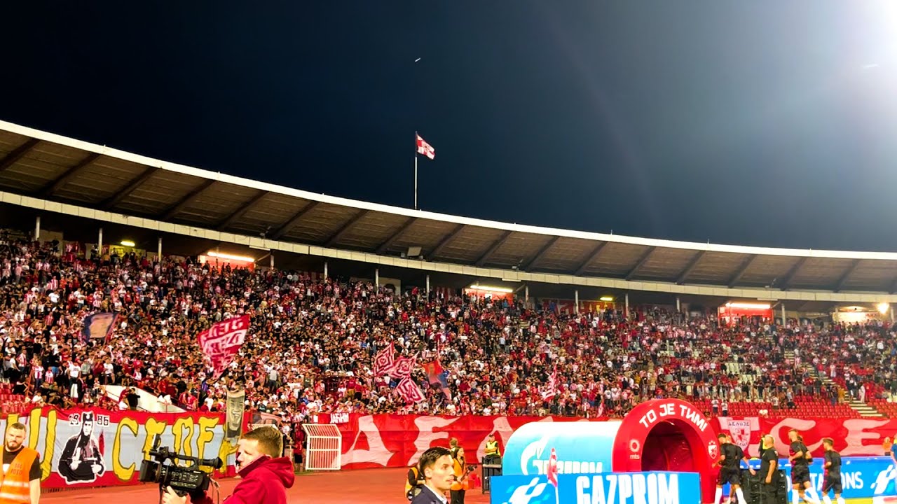 Krcata Marakana, tuča navijača i neverovatna atmosfera sat vremena pred Linkoln: Sprema se spektakl!