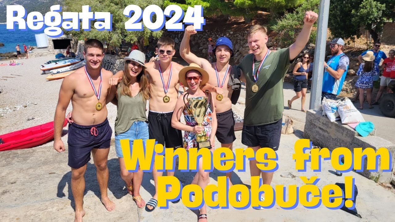 Victory 🏆 of the Podobuče Team at the Pelješac Peninsula Regatta - 03.08.2024 🇭🇷